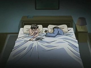 Anime Hotties stöhnt süß, während sie ihre Vagen hart gefickt werden