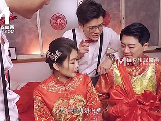 Modelmedia Asia-Lewd Nuptial Scene-Liang Yun Fei-MD-0232 mejor Flick porno original de Asia