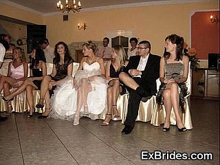 ¡Día de la boda upskirts!