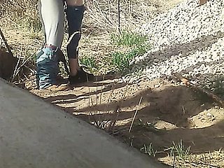 Fuck Me Under This Cross over вЂ“ Absolute Tiro Couple Hiking Pipedream