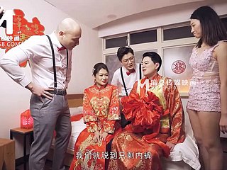 ModelMedia Asia - Escena de boda lasciva - Liang Yun Fei в - MD -0232 в: Mejor photograph porno de Asia original