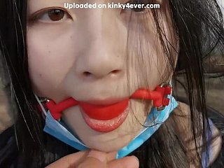 Chinese Tolerant Open-air Bondage Unskilled Porn