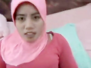 Me semen en un tramposo Árabe Get hitched & # 039; s Hijab