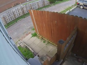 Obcy Pees (Nest Cam łapie pani pissing Columbus, Ohio)