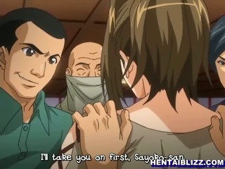 Gefangen japanischen Hentai Mädchen hart durchgevögelt